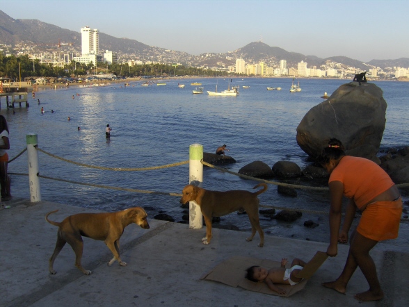 Acapulco, gyerek