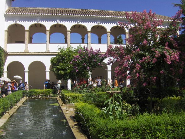 Alhambra, kert