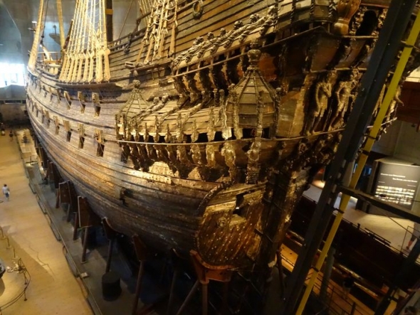 Stockholm: a Vasa-hajó, amely az első kilométer után elsüllyedt