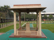 India: Mahatma Gandhi sírjánál