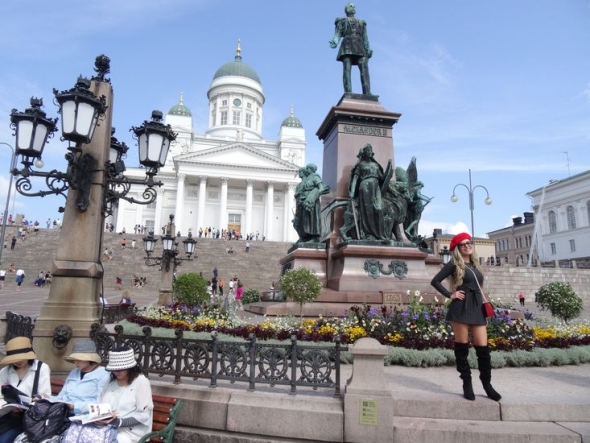 Helsinki Katedrális: kánikula, orosz cárok, működő fényképezőgép